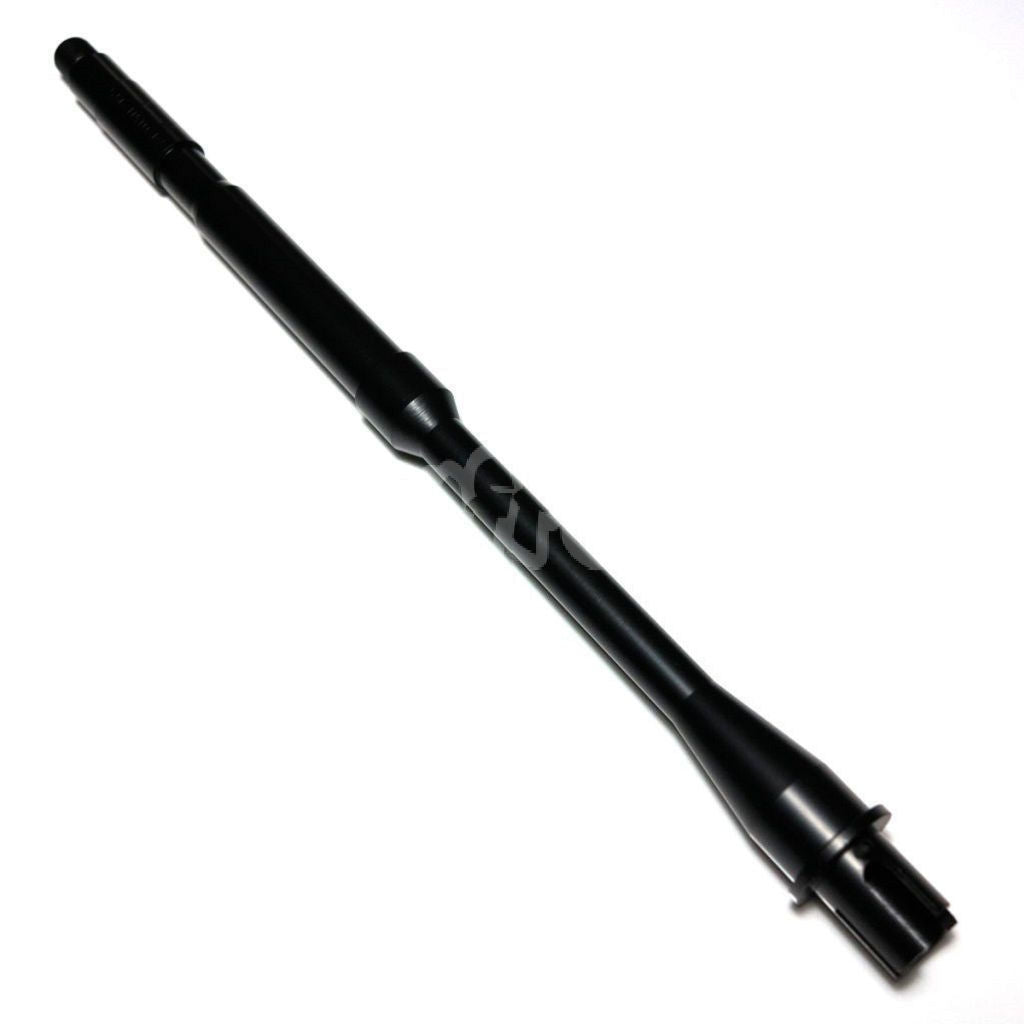 D-BOYS Aluminum 15" Inches 380mm Outer Barrel Extender -14mm CCW For M4 M16 Series AEG Airsoft Black