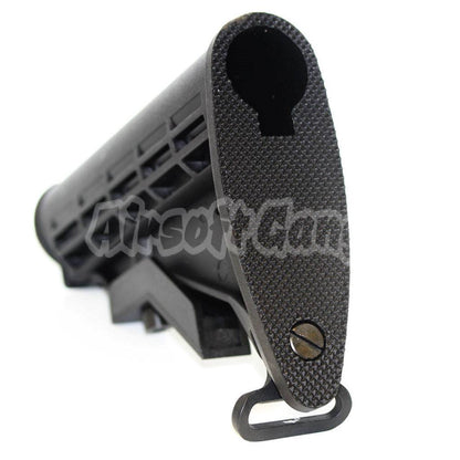 D-BOYS 6-Position Sliding Stock For HK416 M4 M16 Series AEG Airsoft Black