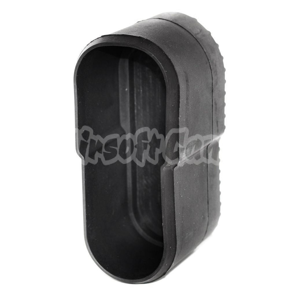 Plastic Rubber PVC Stock Butt Plate Rubberized Recoil Pad For P90 Airsoft Black