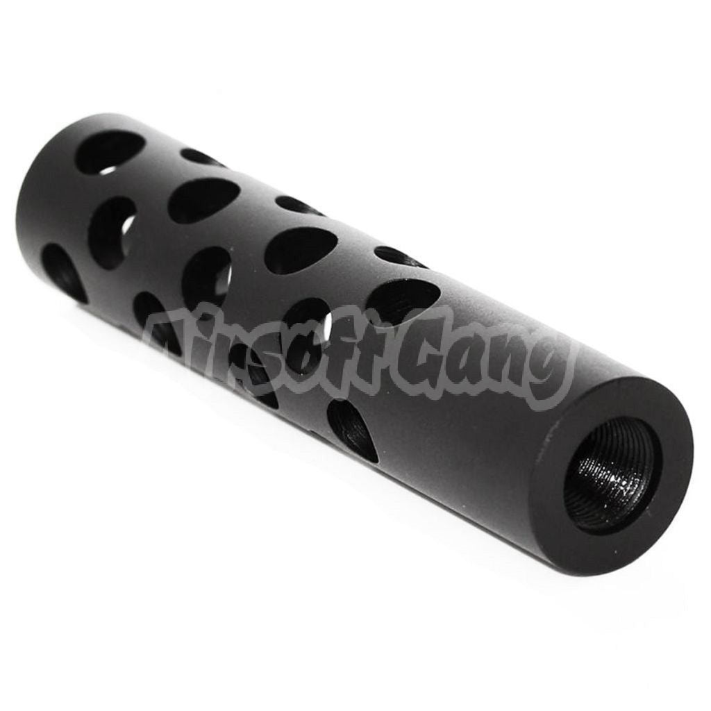 APS RT-S Muzzle Flash Hider For -14mm CCW Threading Rifle Black