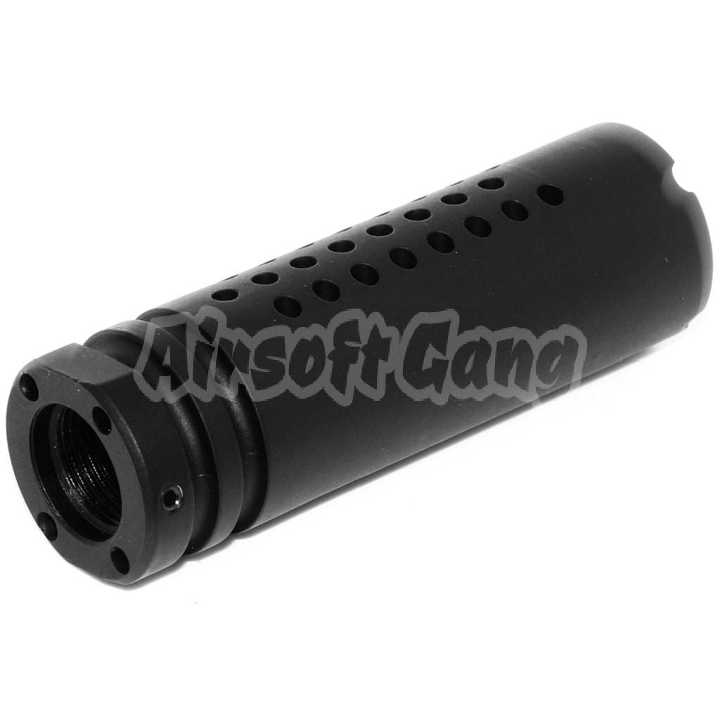 APS UAR Muzzle Flash Hider For -14mm CCW Threading Rifle Black