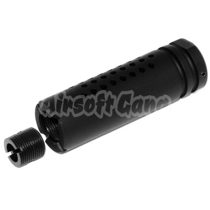 APS UAR Muzzle Flash Hider For -14mm CCW Threading Rifle Black