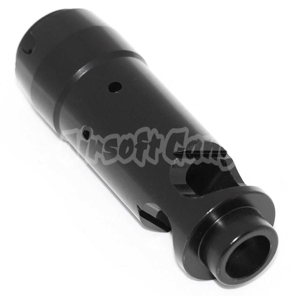 D-BOYS AK74S Flash Hider For All -14mm CCW Threading Rifle Black