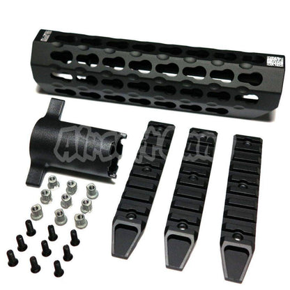 APS CNC Aluminum 7" Inches Keymod Forend For APS CAM870 Shotgun Airsoft