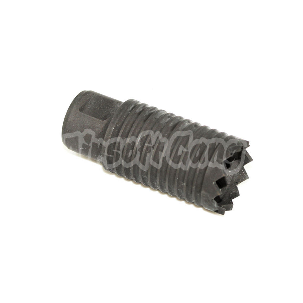 Claymore Type Metal Flash Hider For All -14mm CCW Threading Rifle Black