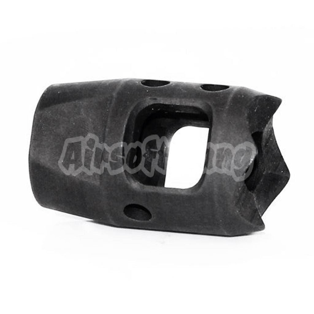 Mini XT Type Steel Compensator 14mm CCW Black