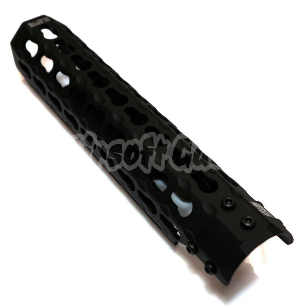 APS CNC Aluminum 9" Inches Keymod Forend For APS CAM870 Shotgun Airsoft Black