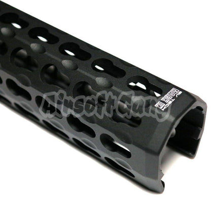 APS CNC Aluminum 9" Inches Keymod Forend For APS CAM870 Shotgun Airsoft Black