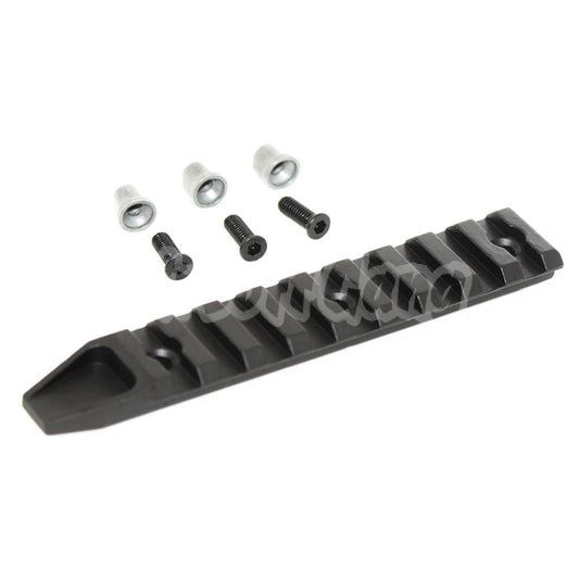 APS 114mm Evolution Tech Rail Keymod For AEG Airsoft Black