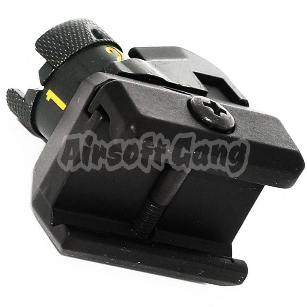 D-BOYS HK416 Fixed Combat Rear Sight Black