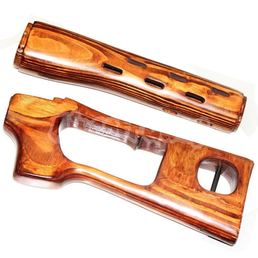 BATTLEAXE SVD Wood Kit Stock For A&K SVD (Air Cocking)