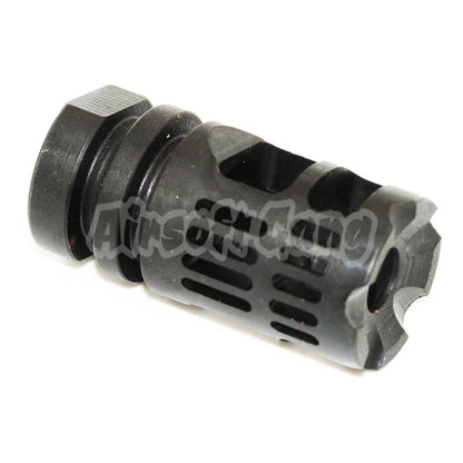 5KU Gamma 762 Type Metal Flash Hider For All -14mm CCW Threading Rifle