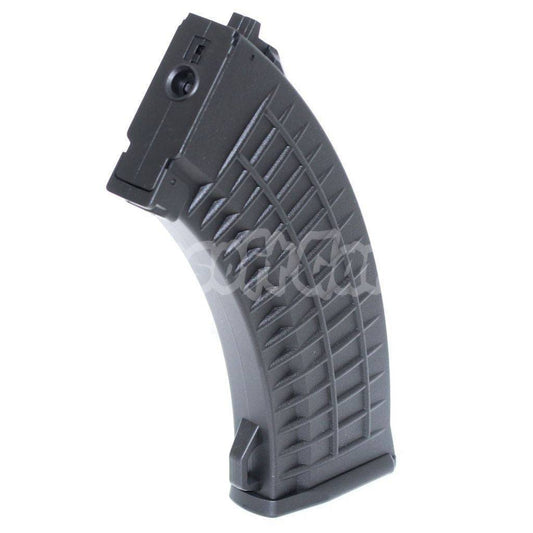 CYMA 150rd Mid-Cap Waffle Magazine For AK-Series CYMA / Tokyo Marui / D-Boys / Jing Gong JG / Classic Army / ICS / APS AEG Airsoft Black