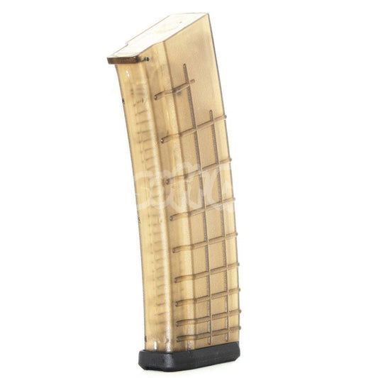 CYMA 170rd Mid-Cap Waffle Magazine For AK-Series CYMA / Tokyo Marui / D-Boys / Jing Gong JG / Classic Army / ICS / APS AEG Airsoft Semi Transparent