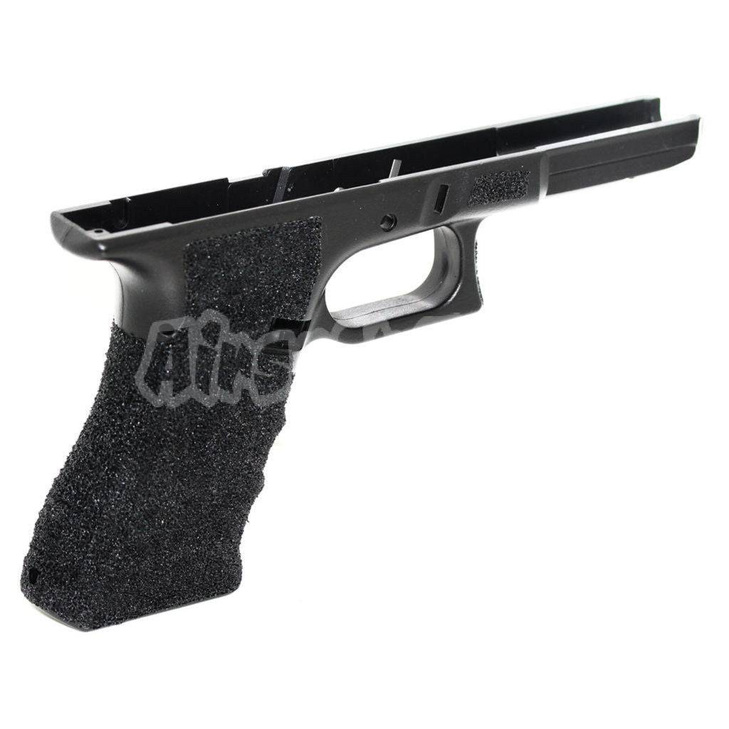 APS GBB Pistol Custom Stippling Lower Frame For ACP601 ACP606 Black Hornet Tokyo Marui G17 G18C Black