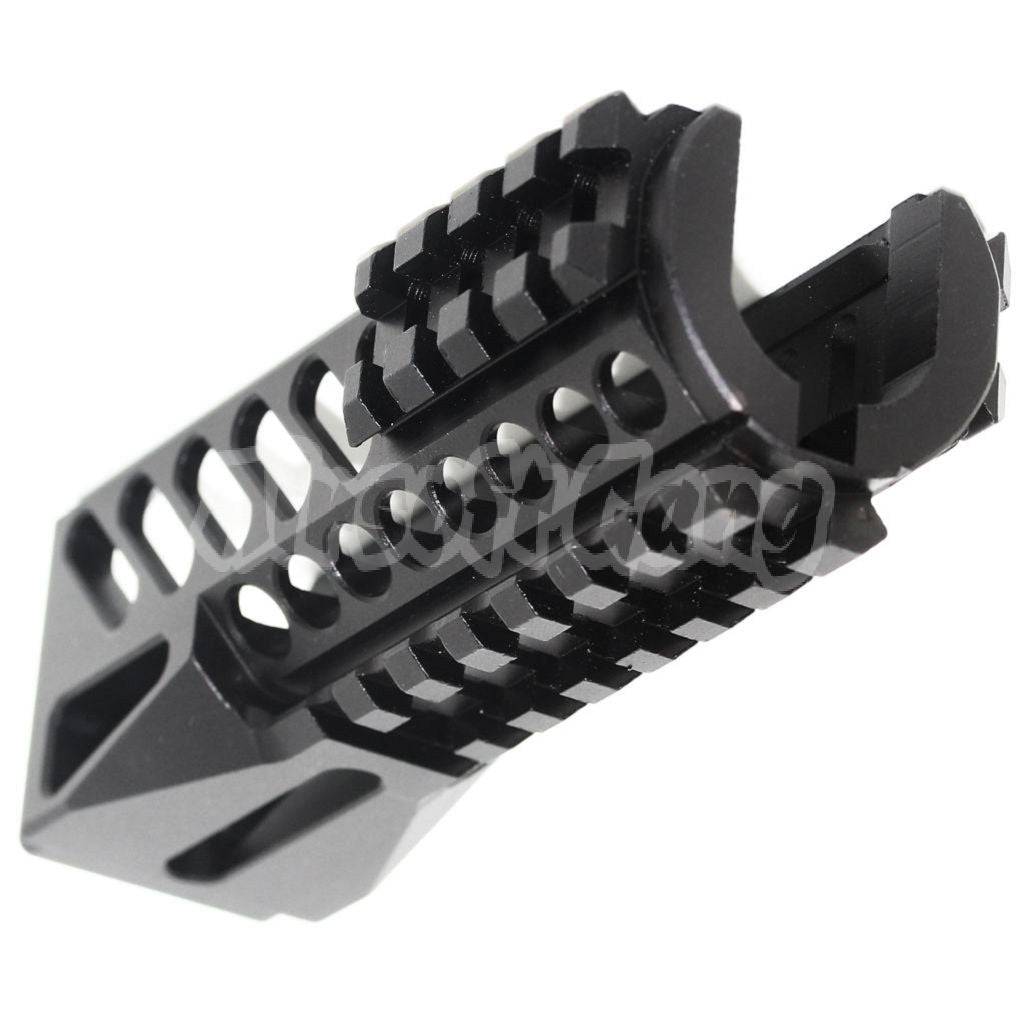 130mm CNC Aluminium Lower Handguard Rail For AKS74U Series Tokyo Marui / CYMA / GHK / LCT / E&L AEG GBB Airsoft