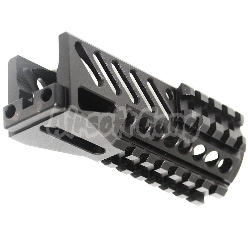 130mm CNC Aluminium Lower Handguard Rail For AKS74U Series Tokyo Marui / CYMA / GHK / LCT / E&L AEG GBB Airsoft