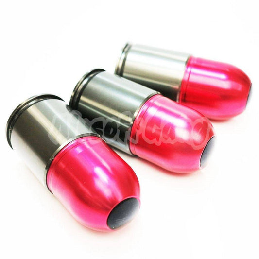 3pcs 40mm Co2 Gas Grenade Cartridge Shell Short Type Paintball/BB Shower