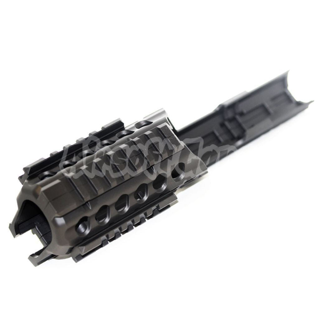 Light Weight 250mm Rail System Handguard For Tokyo Marui MP5K / MP5K PDW Airsoft Black