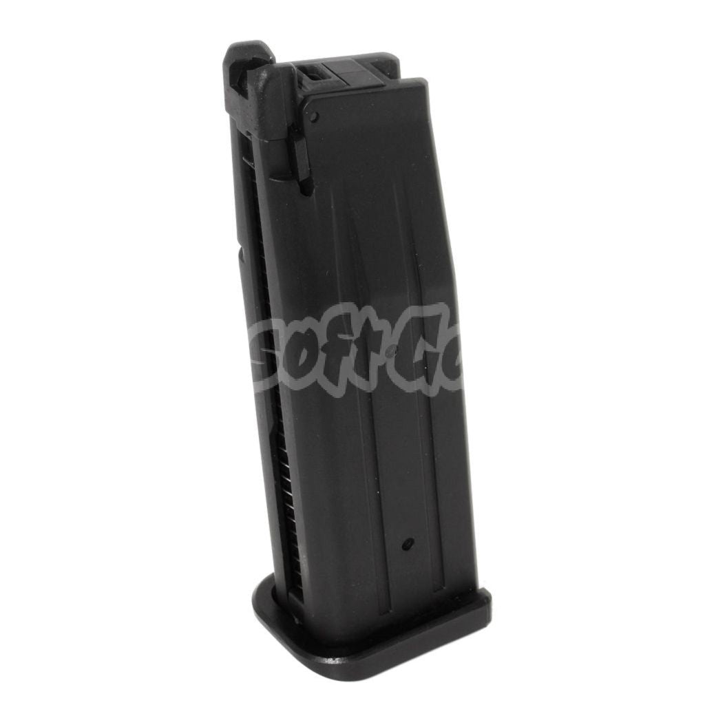 Golden Eagle 30rd Gas Magazine for JG Golden Eagle 3301 3303 ARMY R501 R601 R603 R604 / KJ KP-05 / Zeon / EMG SAI STI TTI / AW / WE / Tokyo Marui Hi-Capa GBB Pistol Black