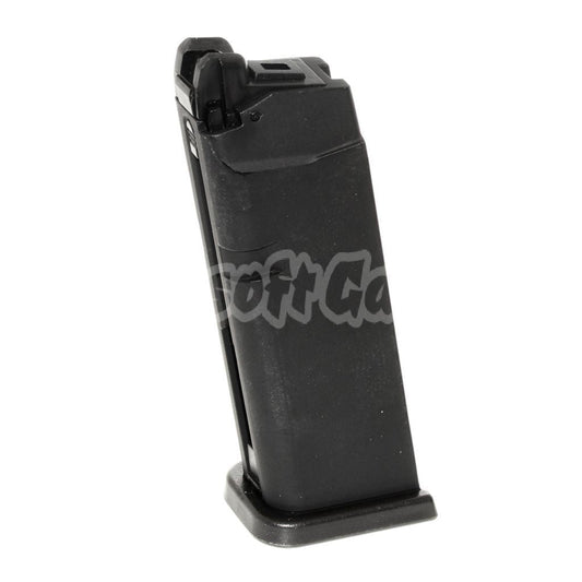 Airsoft 20rd Gas Magazine for EMG SAI BLU COMPACT / AW / WE / Tokyo Marui G19 G23 G26 Series GBB Pistol Black