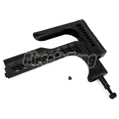 SSR-25 Sniper Adjustable Stock For M4 M16 SR25 Series GBB Airsoft Black