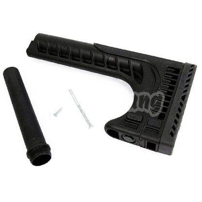 SSR-25 Sniper Adjustable Stock For M4 M16 SR25 Series GBB Airsoft Black