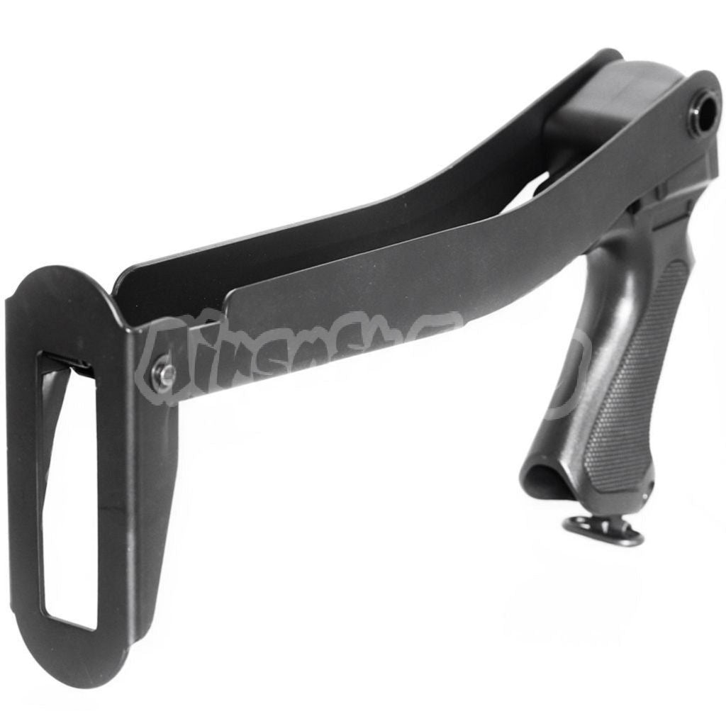 CYMA Metal Folding Stock with Plastic Grip For CYMA M870 Series