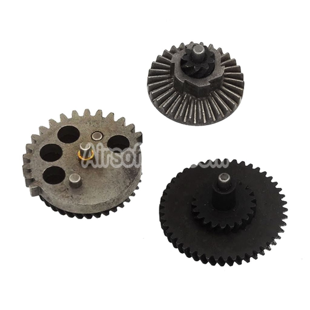 Airsoft Battleaxe Steel 100:300 Helical Gear Set For Tokyo Marui AEG Gearbox