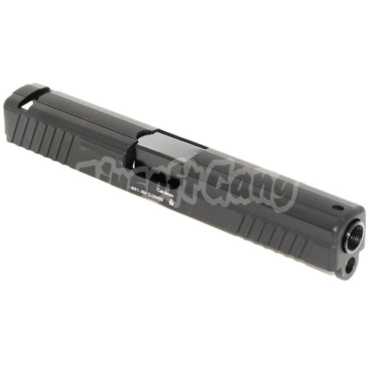 APS Aluminum Slide with Barrel For ACP601 / Tokyo Marui G17 GBB Pistol Airsoft Black