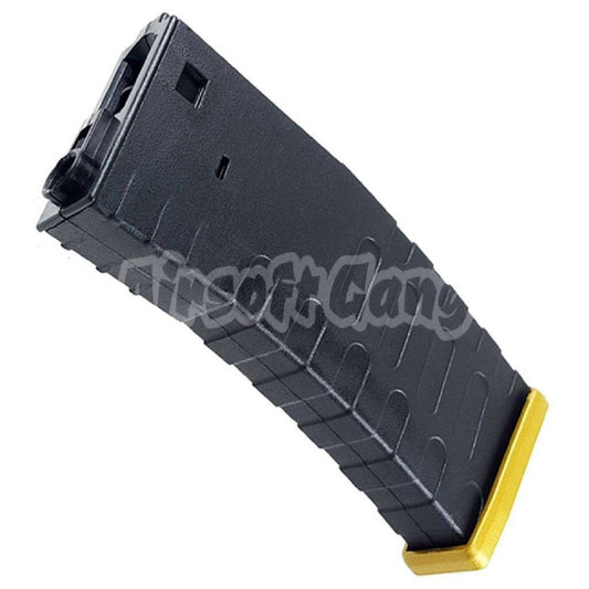 APS 300rd Hi-Cap U Mag Magazine For FMR ASR UAR M4 M16 Series AEG Airsoft Black/Yellow