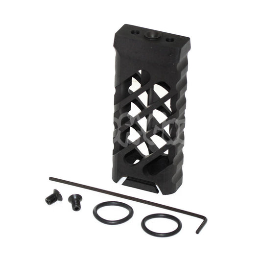 5KU Aluminum Keymod Vertical Grip 45 Degree 194 Black