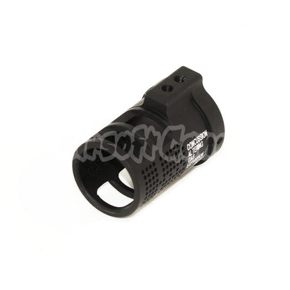 5KU Aluminum CAGE Blast Diverter -14mm CCW Black