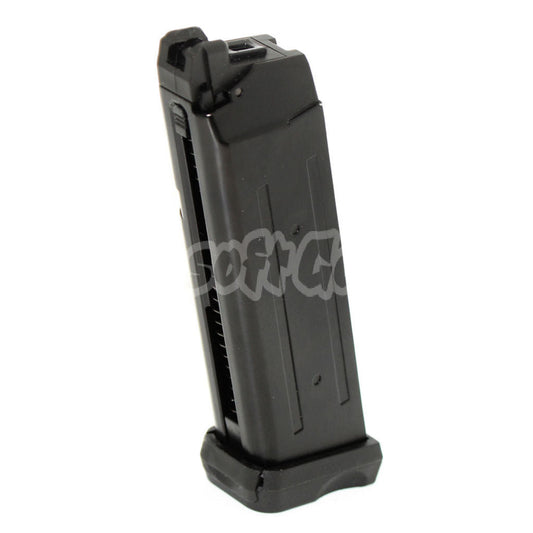 APS 23rd Dual Power Co2 Magazine For G17 G18C ACP601 ACP606 A-CAP Z1-CAP Black Hornet Dragonfly Scorpion SHARK Spyder X1-CAP / Tokyo Marui / WE / Armorer Works GBB Airsoft Pistol Black