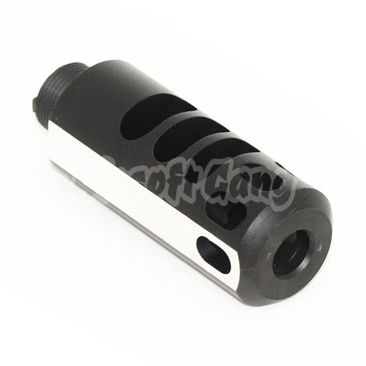 5KU Type 2 Aluminum Compensator For Tokyo Marui Hi-Capa 5.1 GBB Pistol Airsoft Black