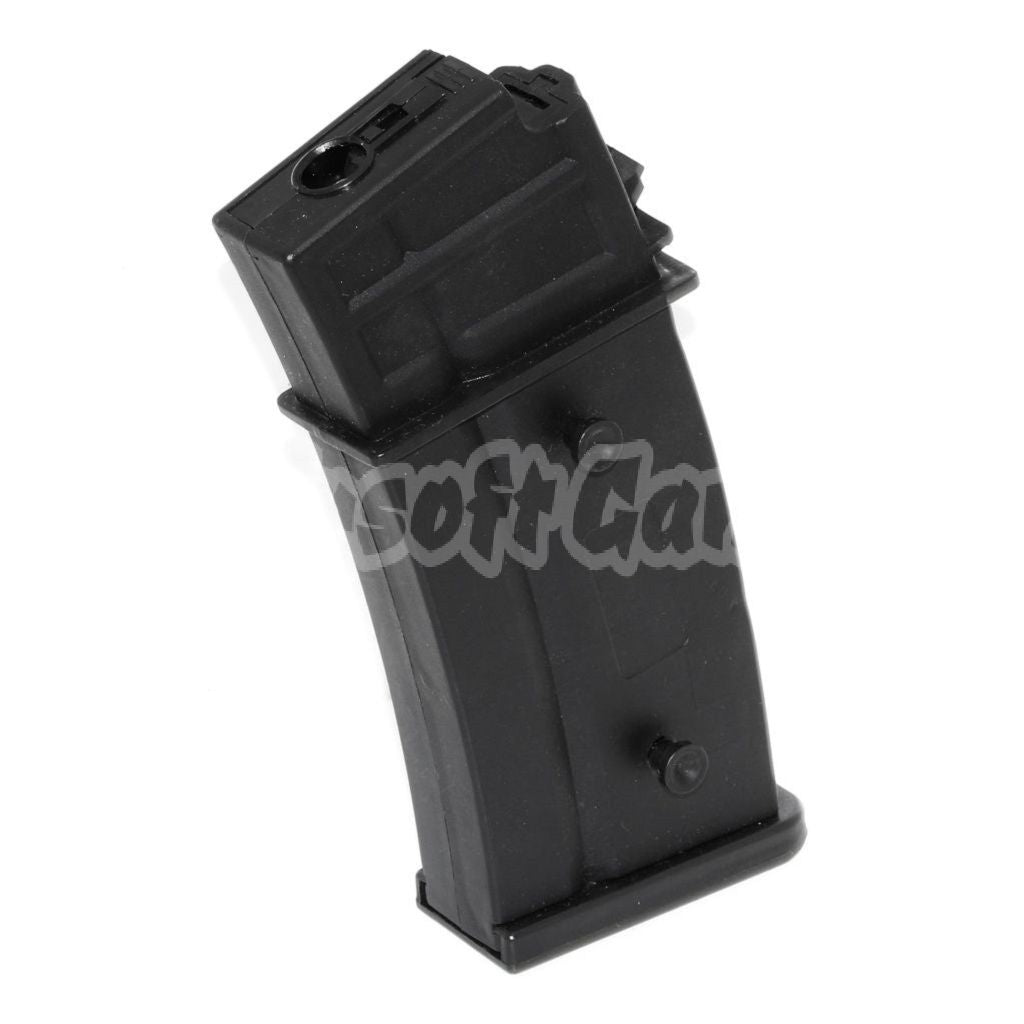 Airsoft Battleaxe 470rd Hi-Cap Mag Magazine For CYMA, Classic Army, ARES, S&T, JG, Elite Force, Tokyo Marui G36 AEG Black