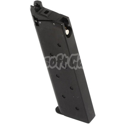 BELL 25rd Gas Mag Metal Magazine For BELL / ARMY / Tokyo Marui M1911 Series GBB Pistol Airsoft Black