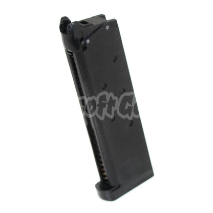 BELL 28rd Gas Mag Metal Magazine For BELL / ARMY / Tokyo Marui M.E.U. M1911 GBB Pistol Airsoft Black