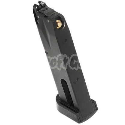 BELL 22rd Co2 Mag Metal Magazine For M9 Series GBB Pistol Airsoft Black