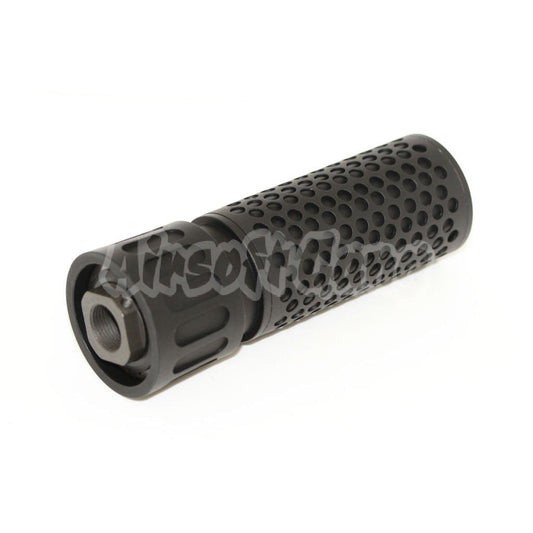 5KU 125mm 5" Inches KAC Style QDC/CQB Suppressor Silencer Extend Barrel Tube with -14mm CCW Flash Hider Black