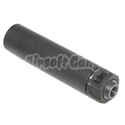 5KU 158mm SOCOM556 RC Suppressor Silencer with -14mm CCW Flash Hider Black