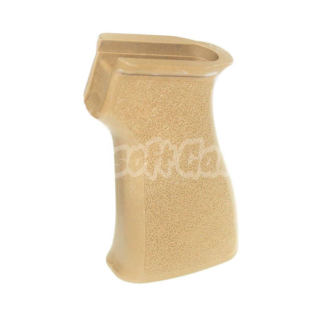 PTS US Palm AK Battle Pistol Grip For GHK / KWA GBB Series Airsoft Dark Earth Tan