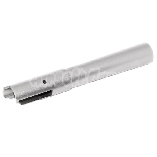 5KU Aluminum Outer Barrel For Tokyo Marui Hi-Capa 5.1 GBB Pistol Airsoft Silver