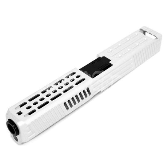 5KU CNC Slide Barrel Kit For Tokyo Marui G17 GBB Pistol Airsoft Silver