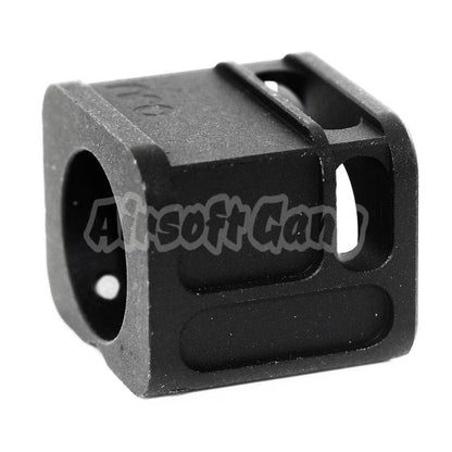 5KU SPARC-M Compensator -14mm CCW For Tokyo Marui G17 G18C GBB Pistol Airsoft Black