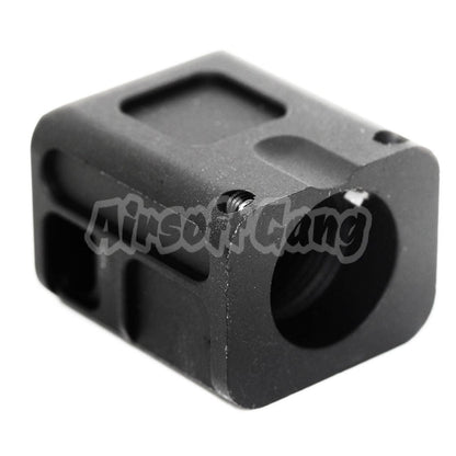 5KU SPARC-L Compensator -14mm CCW For Tokyo Marui G17 G18C GBB Pistol Airsoft Black