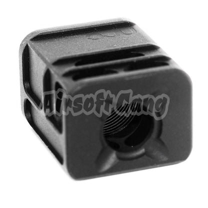 5KU SPARC-L Compensator -14mm CCW For Tokyo Marui G17 G18C GBB Pistol Airsoft Black