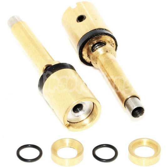 Airsoft 2pcs Loading Nozzle Set For WELL G11 / KSC M11A1 Hard Kick GBB SMG