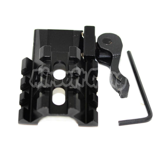 3 Slot Angle Mount with Integral QD Lever Lock System Long Type