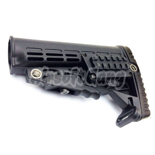 Special Force Type LE Stock For M4 M16 Series AEG Airsoft Black